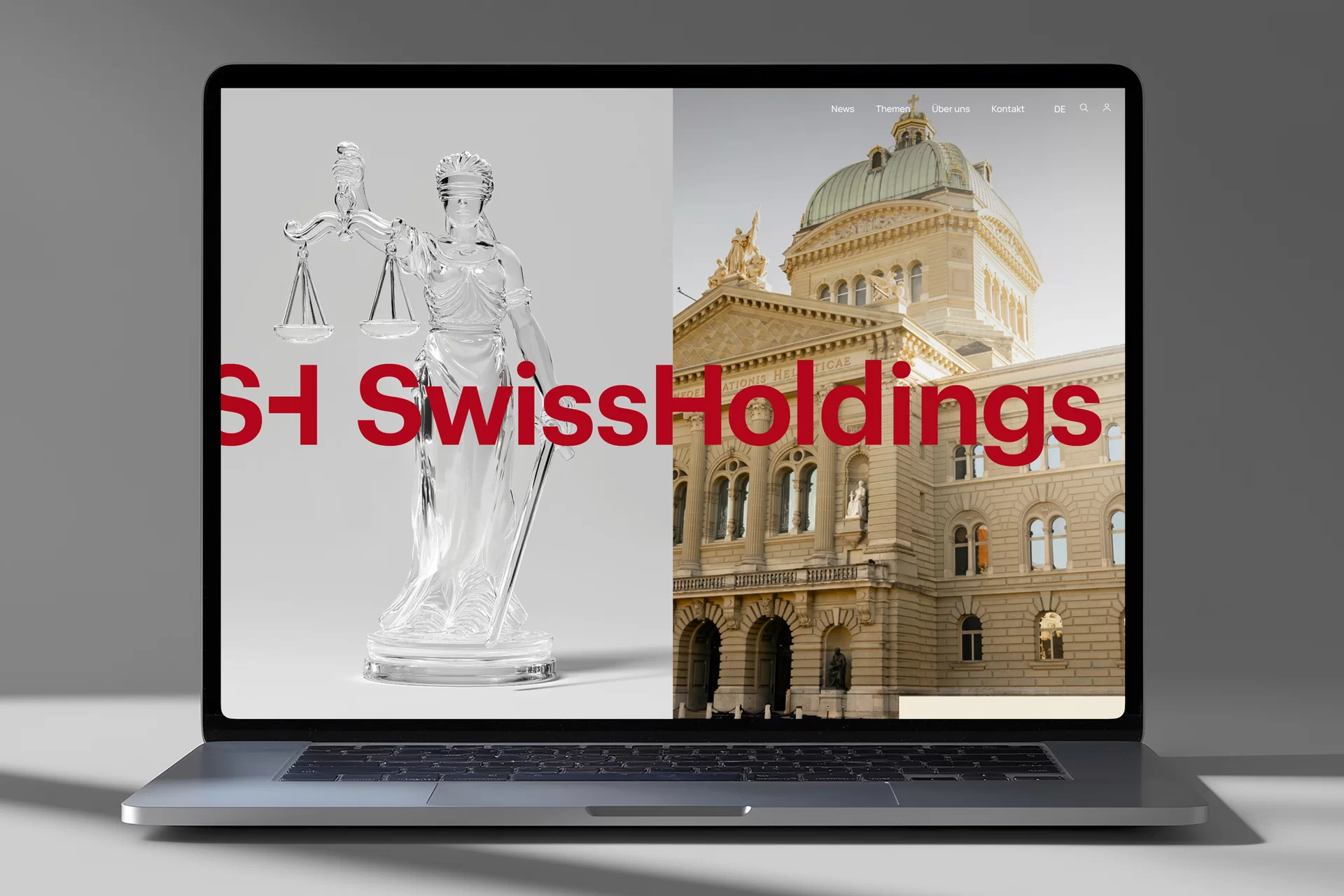 SwissHoldings Branding Advertisement Rebranding Logo Agency Switzerland Website