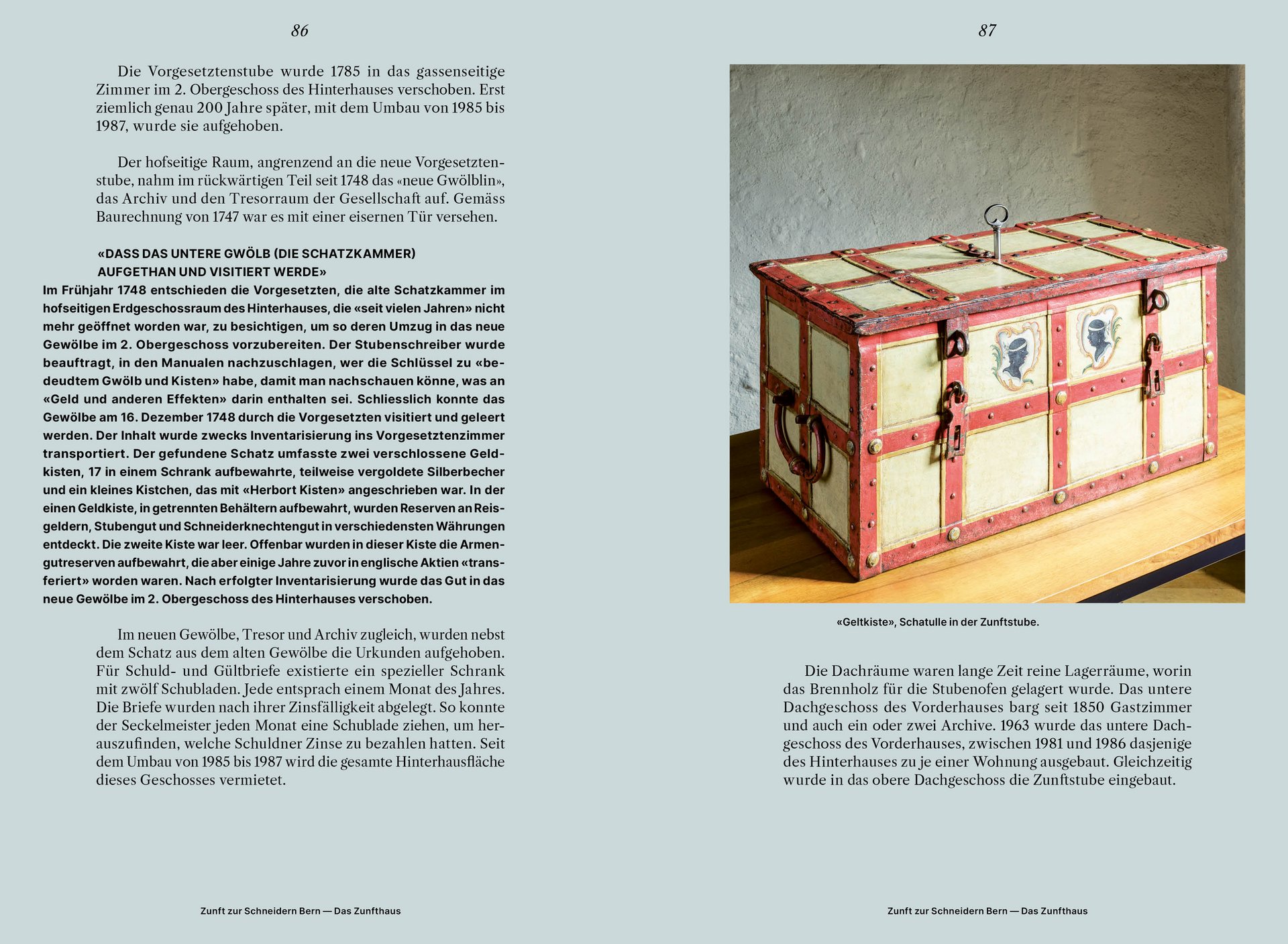 Das Zunfthaus Buch Bern Design