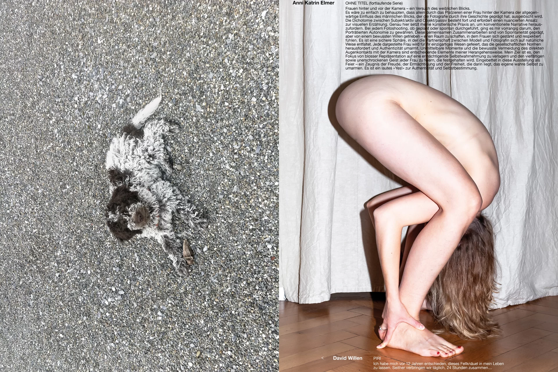 Studio Thom Pfister YES Einmalig Ausstellung Einladung Kuratiert Künstlerinnen Kunst Verkauf Swiss Grafikdesign International Art Direction Creative Direction Grossformat Magazin limitiert Cover Titelbild Inhalt Text Christof Gertsch Plakat Karte Postversand Fotografie Illustration Bunt Farbig Bildkomposition