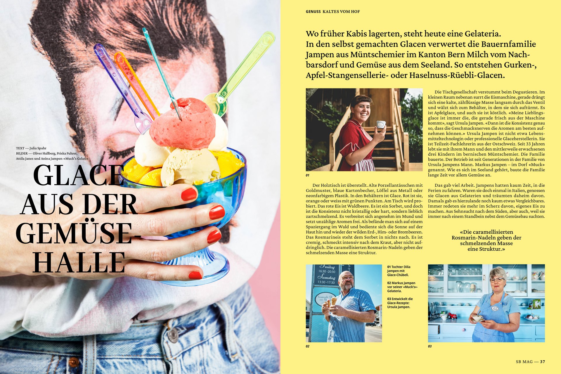 Die Schweizer Bauer Magazine Editorial Design