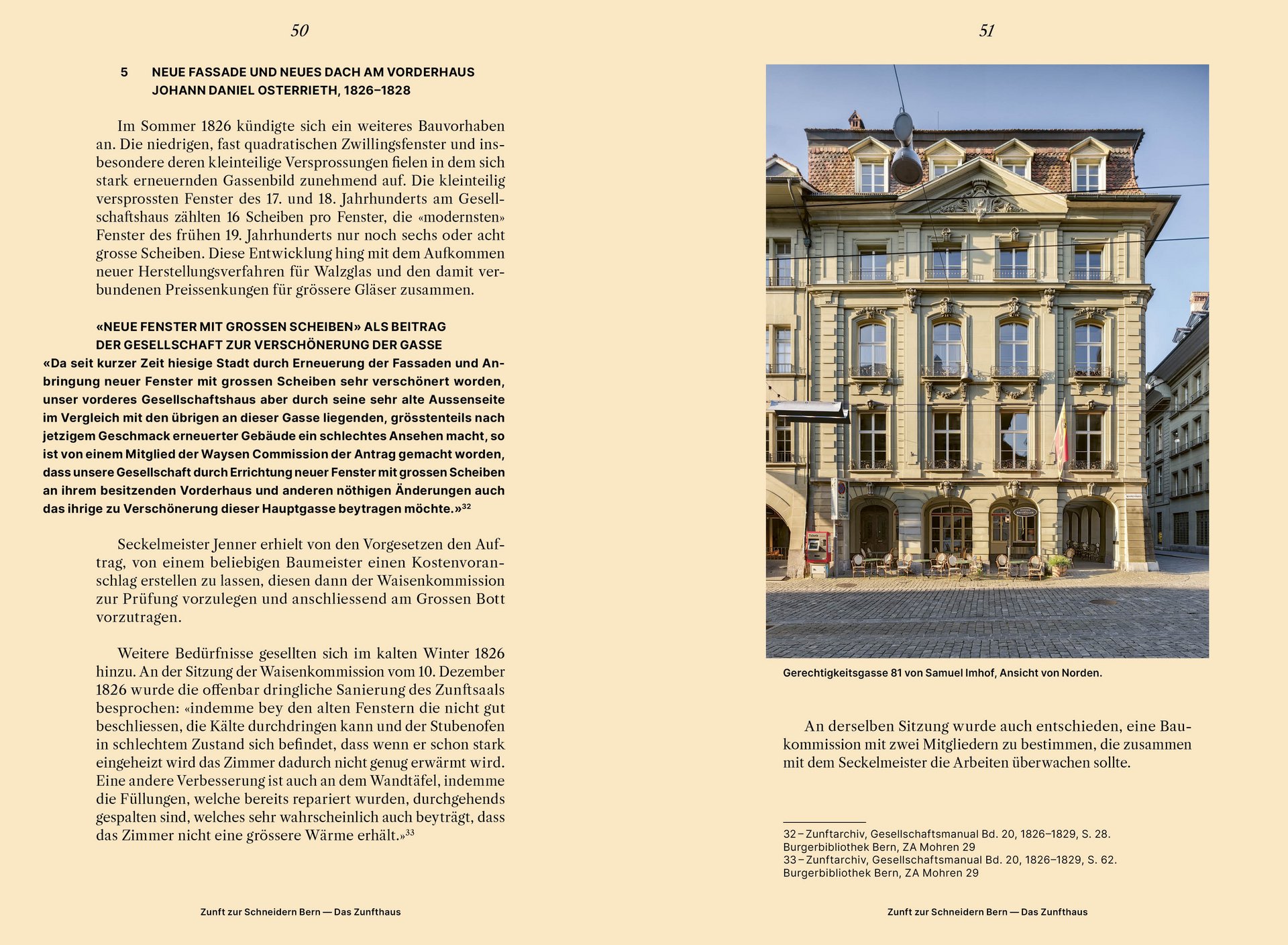 Das Zunfthaus Buch Bern Design