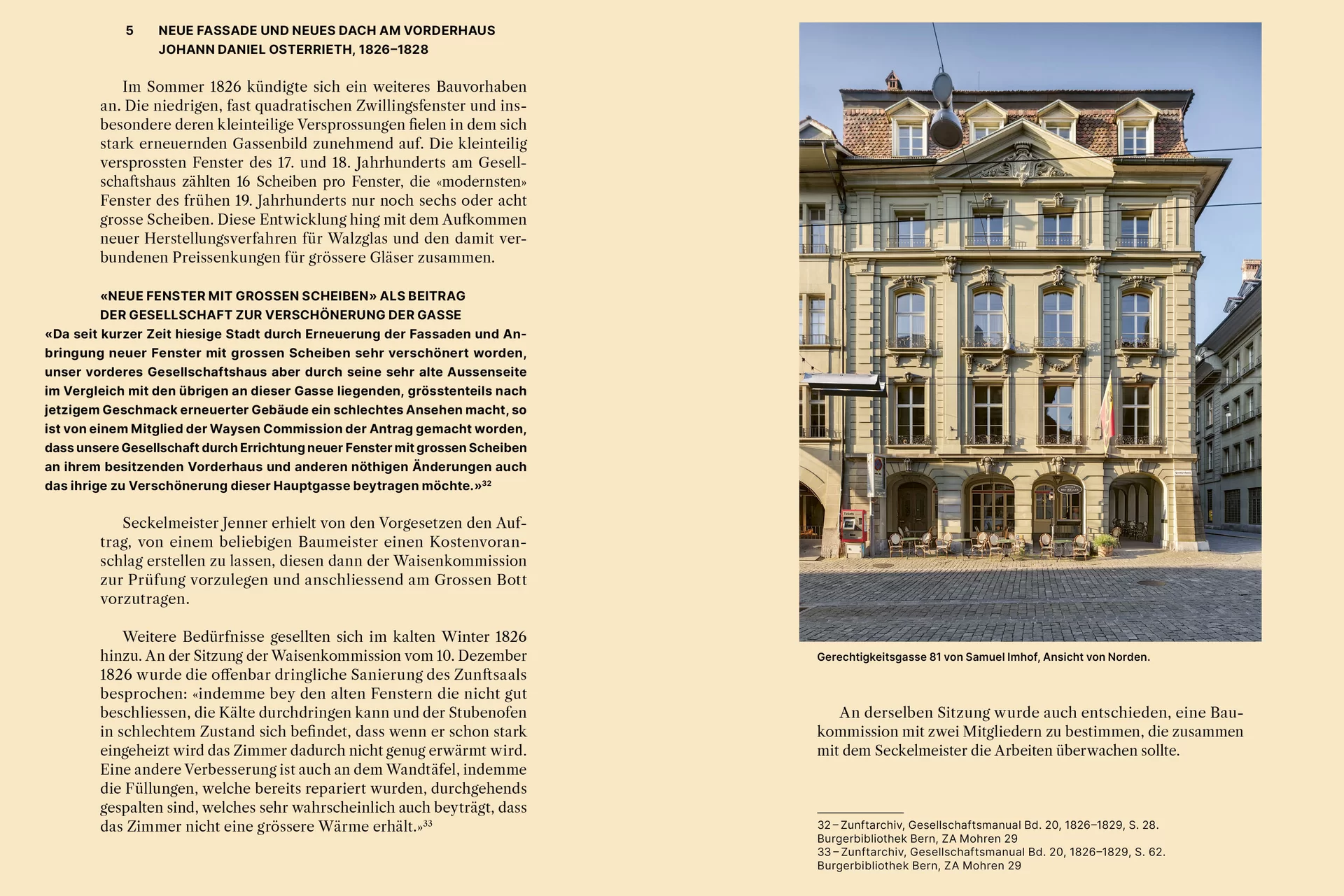 Das Zunfthaus Buch Bern Design