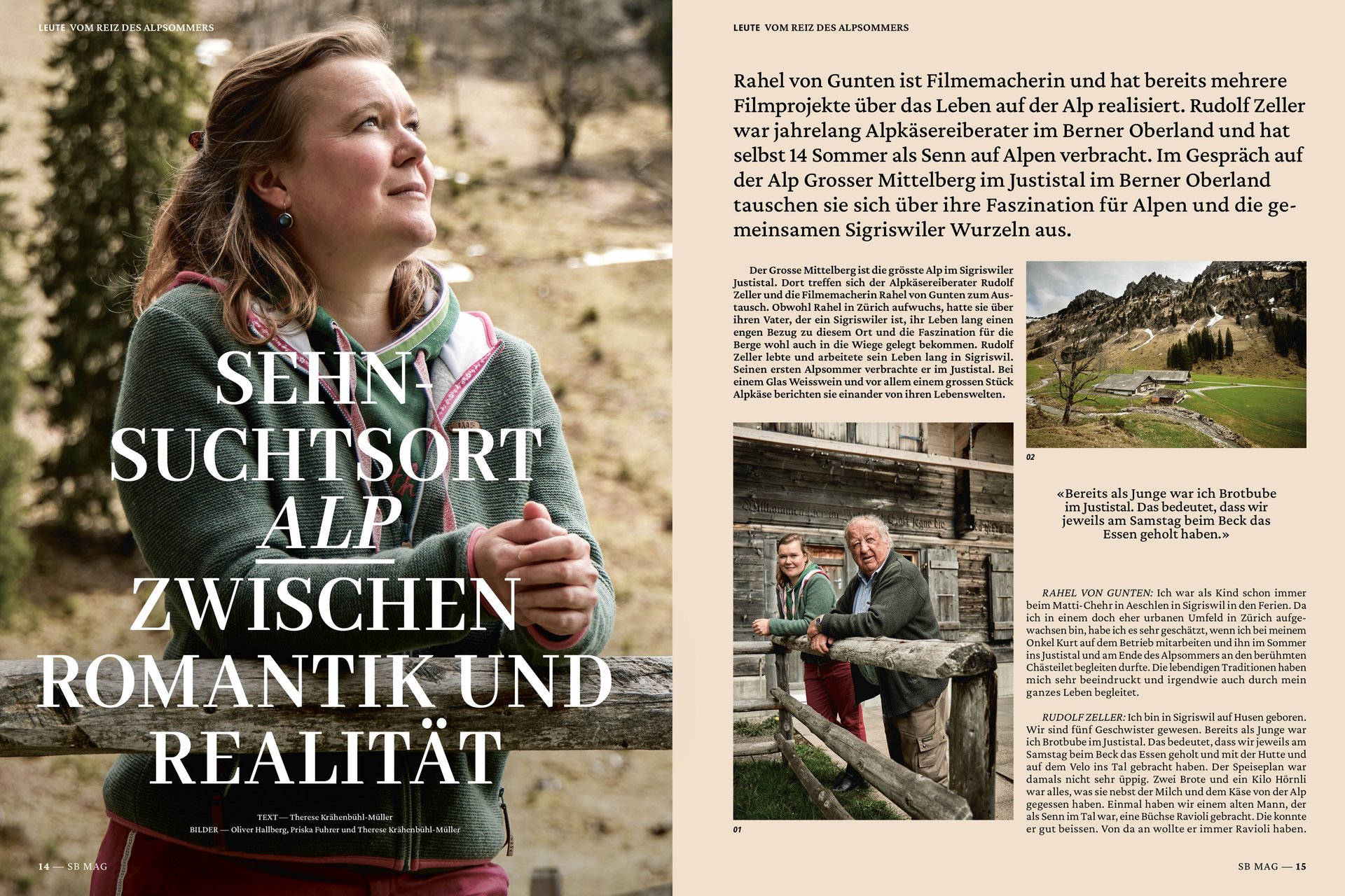 Die Schweizer Bauer Magazine Editorial Design