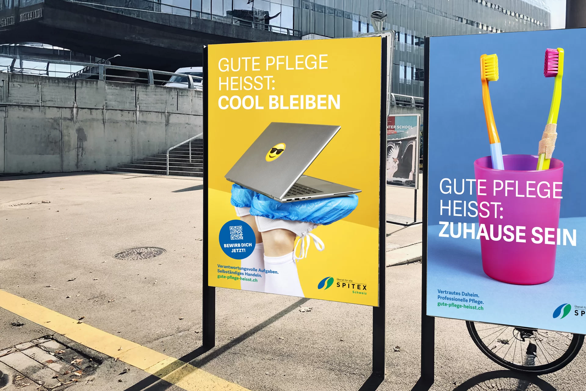 [Translate to English:] Spitex Kampagne