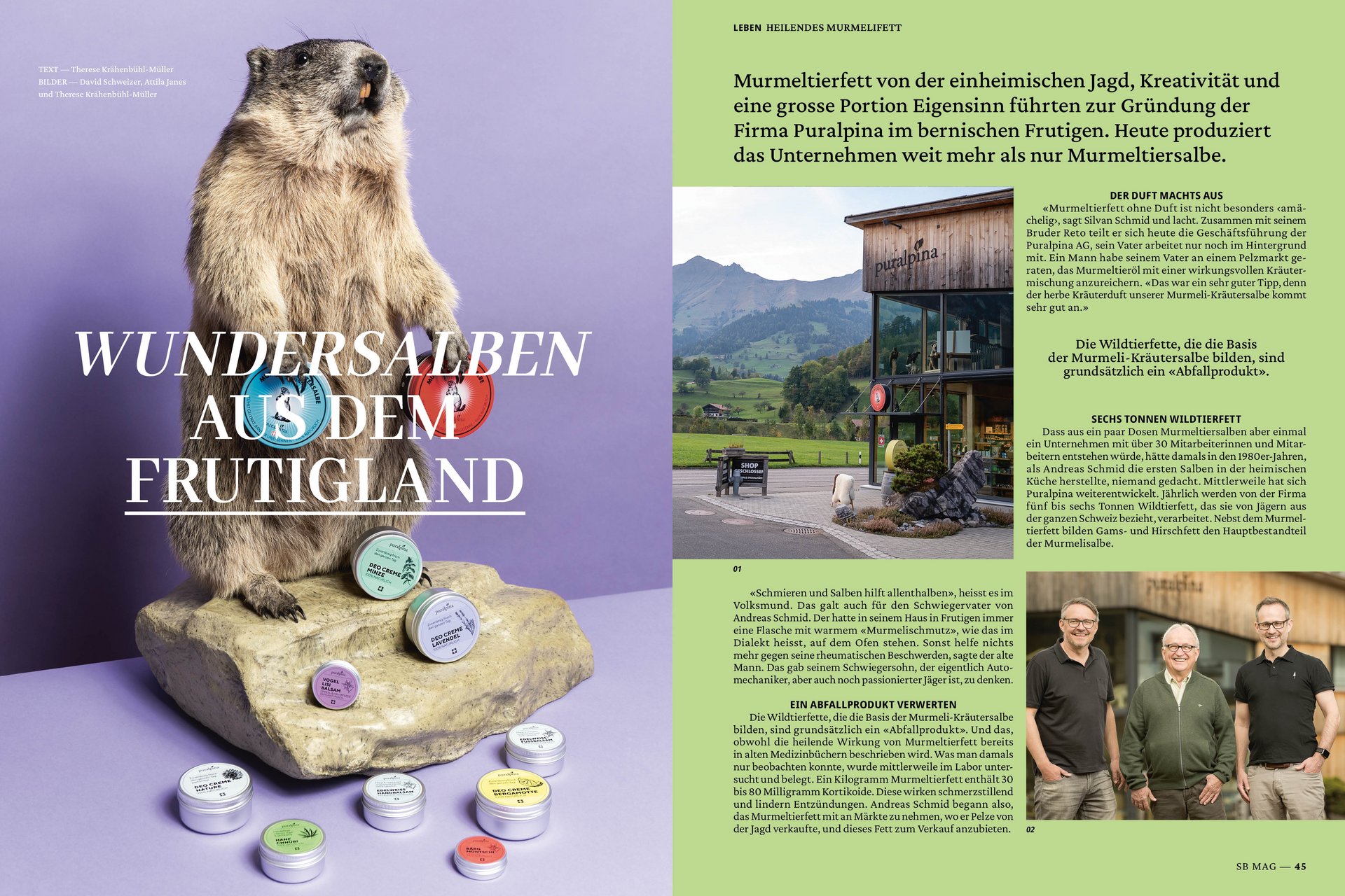 Die Schweizer Bauer Magazine Editorial Design