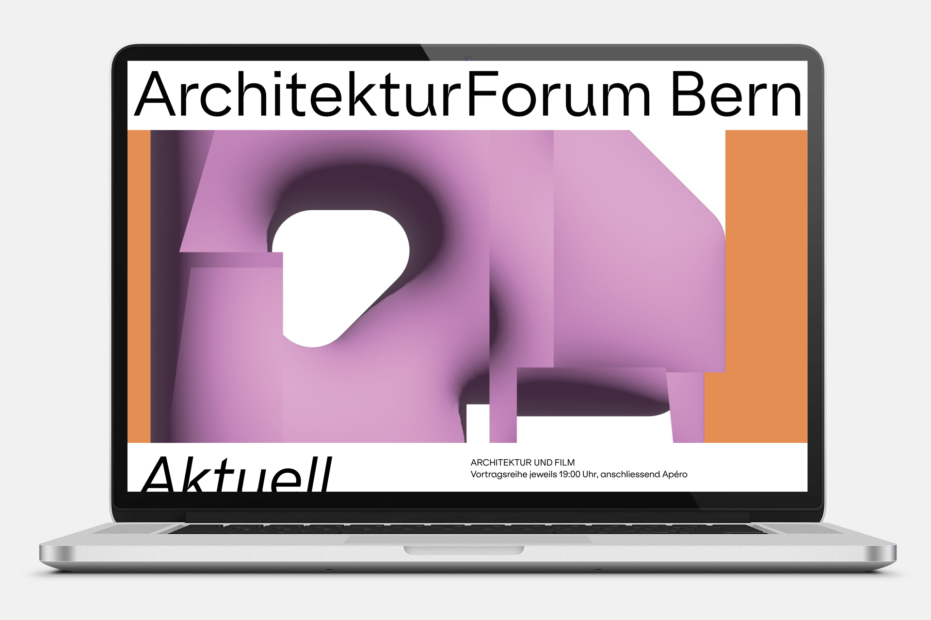 Architekturforum Plakat Bunt System Text Webseite Swiss Grafikdesign Typografie Schrift Text Farben Formen Figuren 3D Fotografie Corporate Design Briefschaften Visitenkarten  