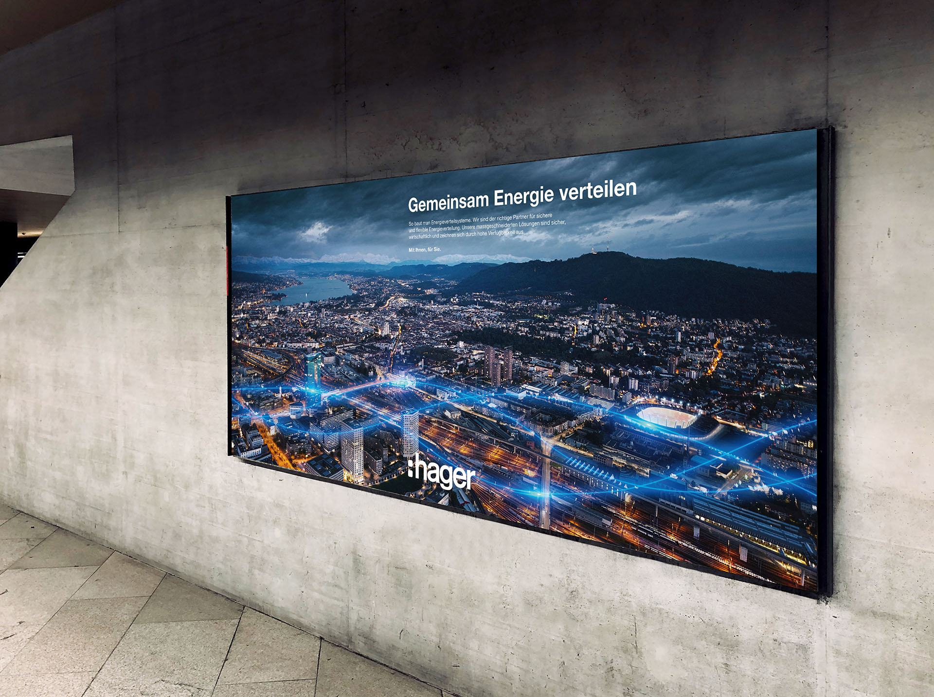 [Translate to English:] hager kampagne werbung studio bern